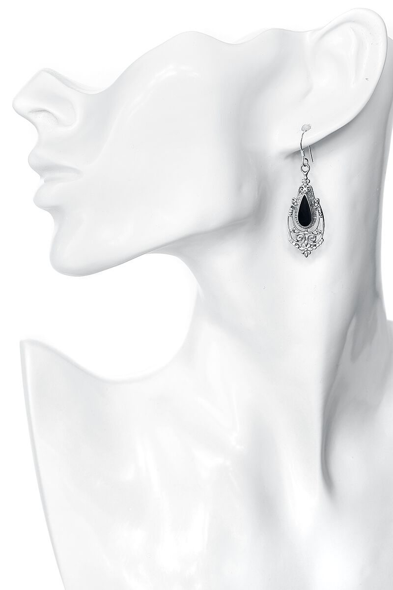 Romantique Noir | etNox Boucles d'oreilles