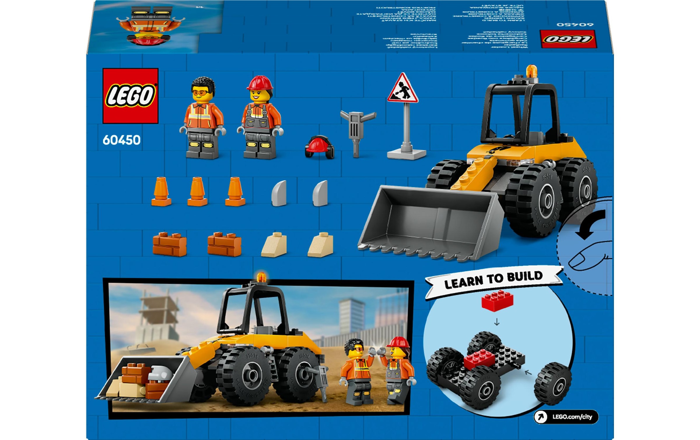 LEGO® Spielbausteine »City Radlader 60460«