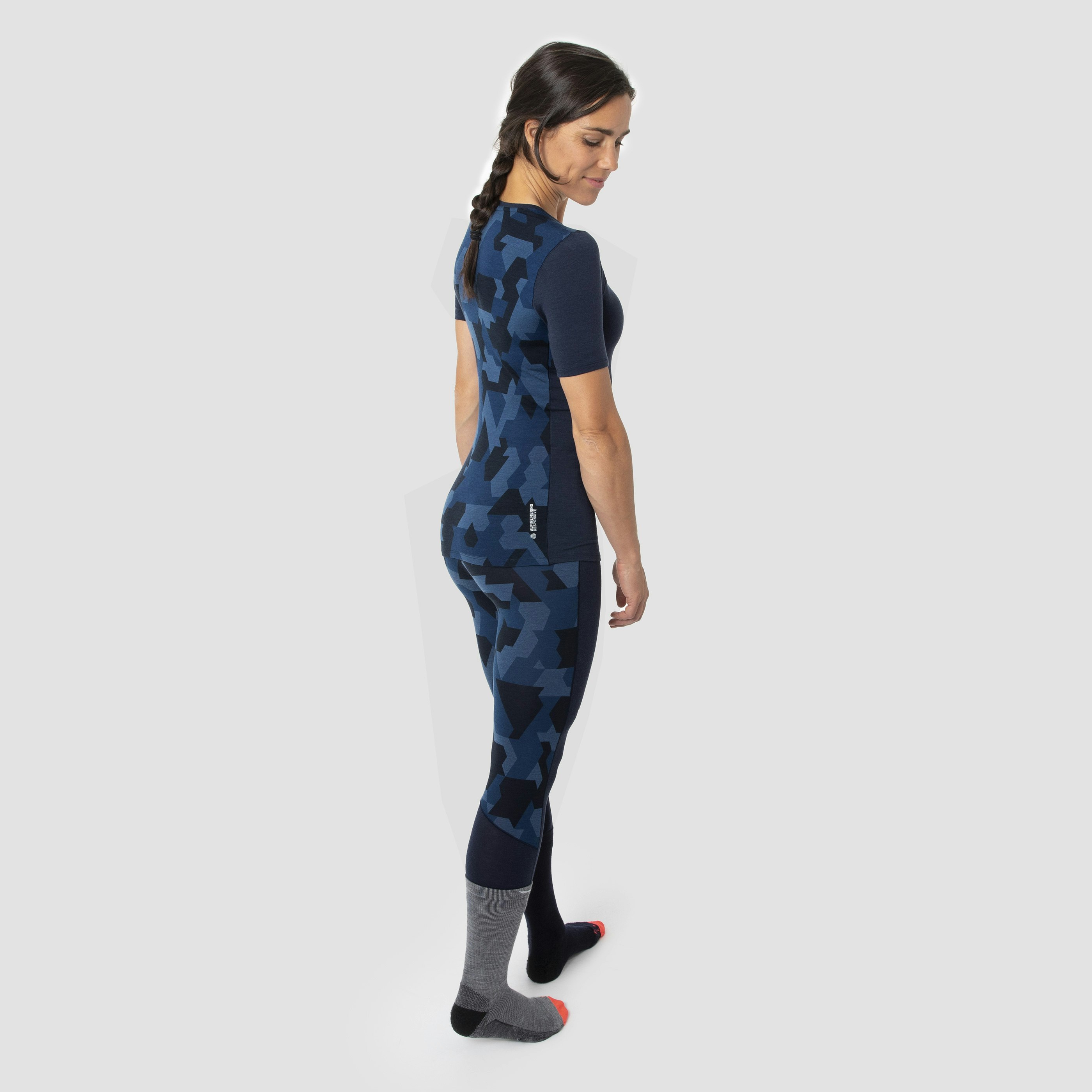 Cristallo Warm Alpine Merino Responsive Kurzarm Baselayer Damen