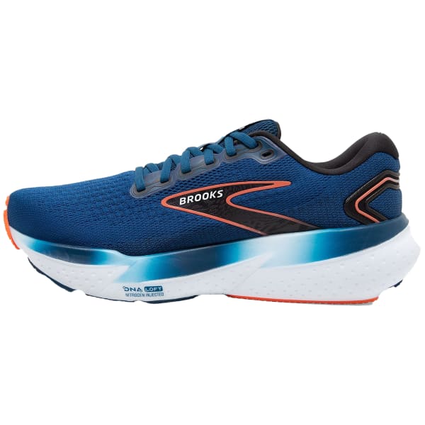 Chaussure running BROOKS GLYCERIN 21 BLUE OPAL/BLACK/NASTURTIUM