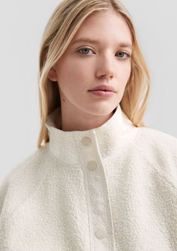 Sweatshirt - Teddy Fleece Jack - Relaxte Pasvorm - Zacht Pluche
