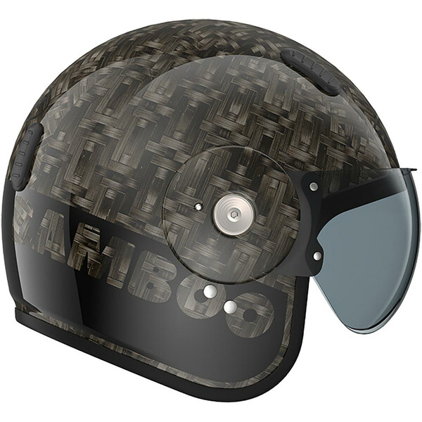 Roof - Casque RO15 Bamboo Noir Brillant