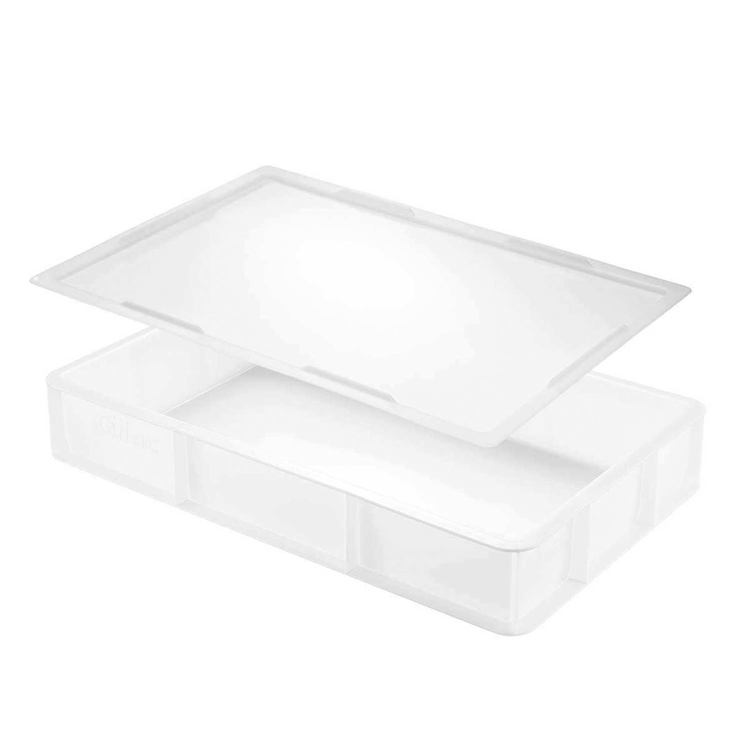 Lot bac à pâtons GN1/1 (530x325x90mm) + son couvercle - Gilac