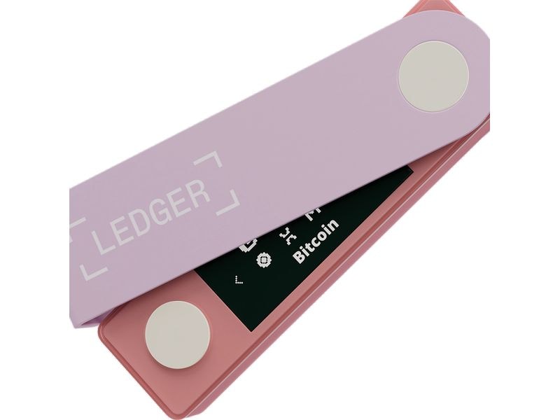 Ledger Nano X Pastel Pink Crypto-Hardware-Wallet mit Bluetooth zum Kaufen, Verwalten und Vermehren digitaler Vermögenswerte