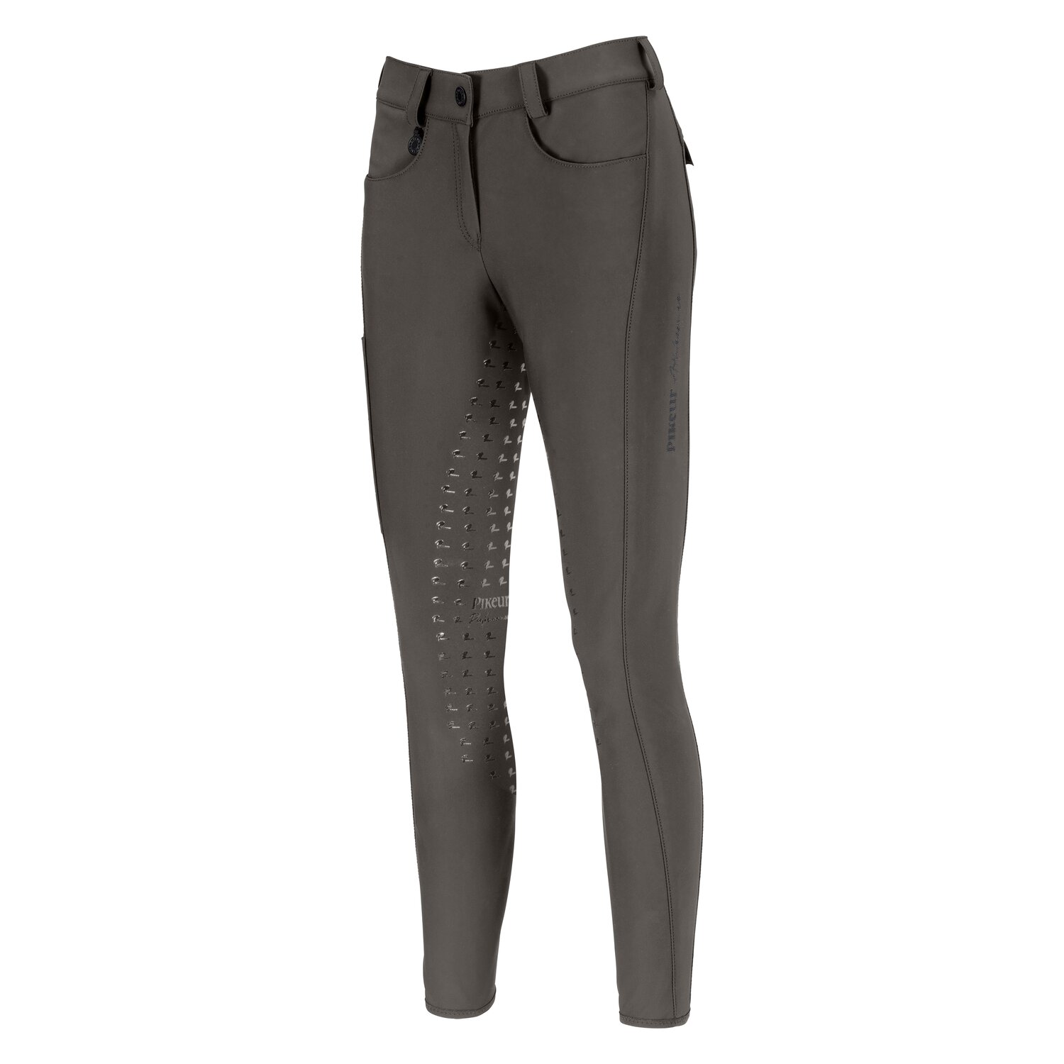 PIKEUR Gesäßeinsatz-Reithose Romy Grip - blackolive
