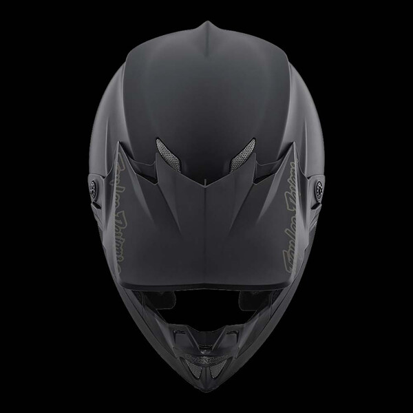 Troy Lee Designs - Casque SE4 Polyacrylite Mono Noir Mat