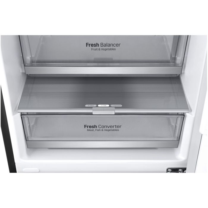 LG Kühl-/Gefrierkombination GBB92MCB2P Matte Black