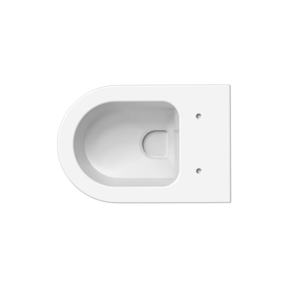 Xenz Gio randloos toilet 52cm met vortexspoeling wit glans