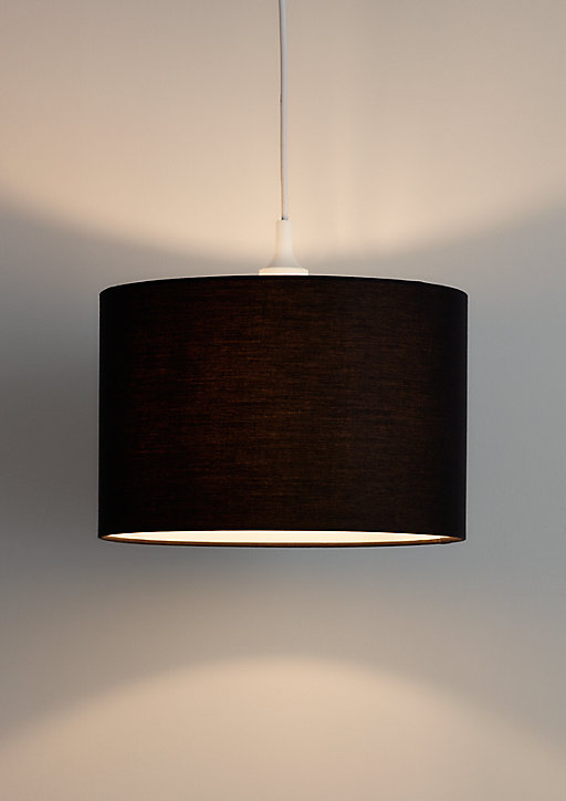 Abat-jour Kpezin Ø30cm GoodHome Noir