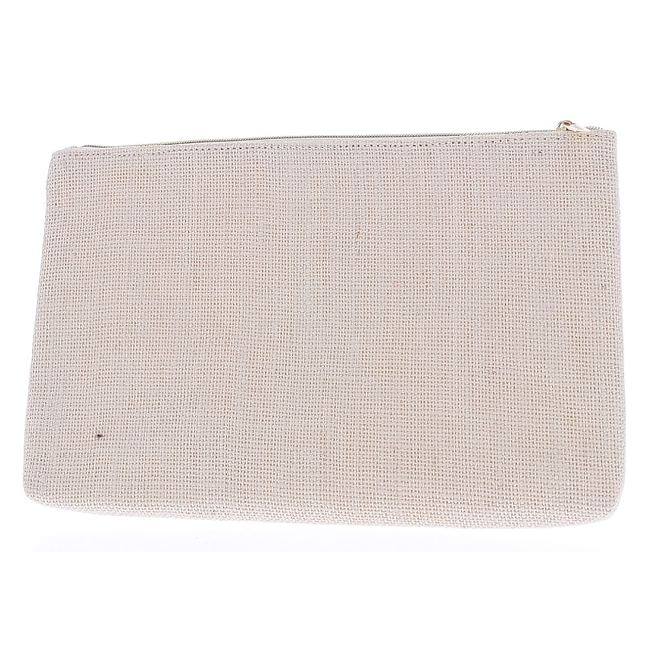 Chanel Pochette en Raphia beige - Neuf sans étiquette - 24x17 cm