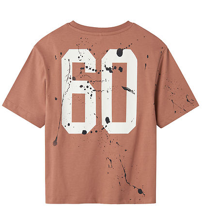 Name It T-Shirt - NkmTubalu - Burlwood