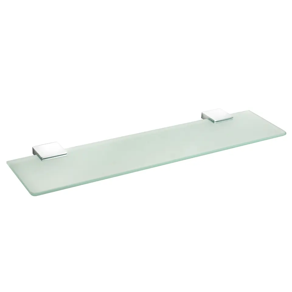 VDN Stainless Planchet - Planchet badkamer - Chroom - Glas - RVS