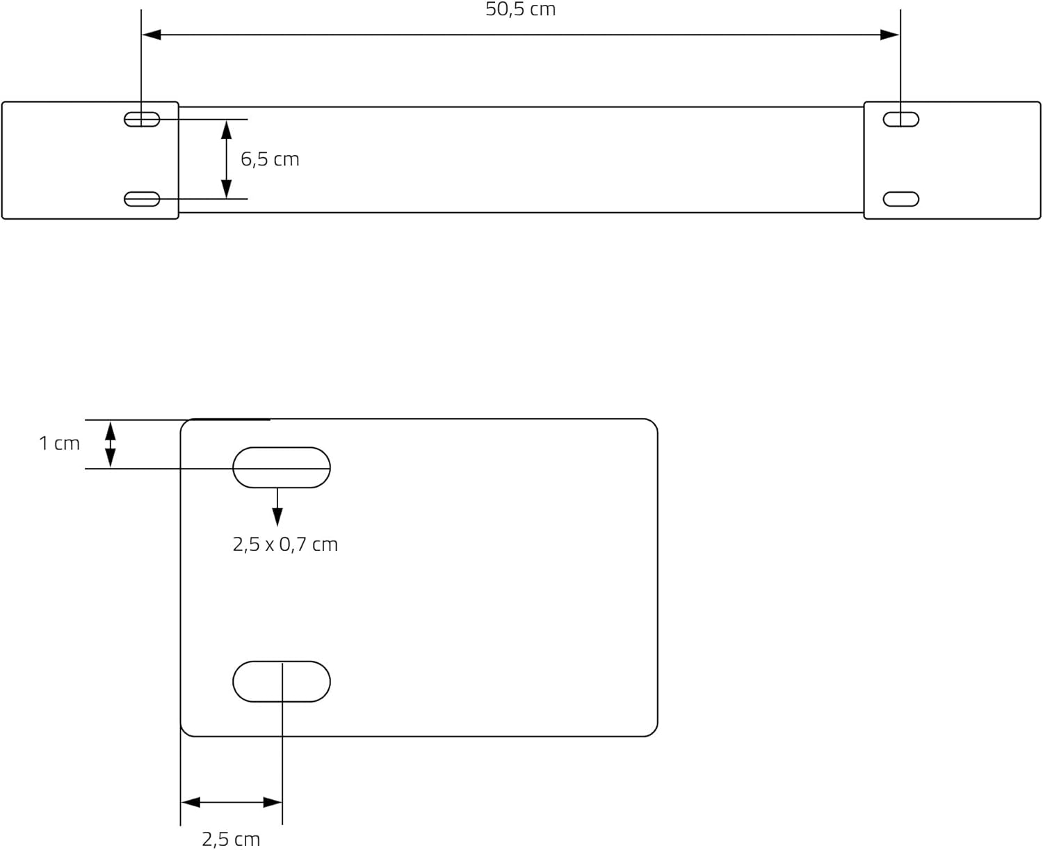 ML-Design 2er Set Tischgestell 70 x 74 cm in U-Form, Metall, Schwarz, Industrial-Design, Verstellbarer Bodenschutz, Kufengestell für Esstische & Schreibtische, Tischbeine Tischkufen für DIY-Projekte
