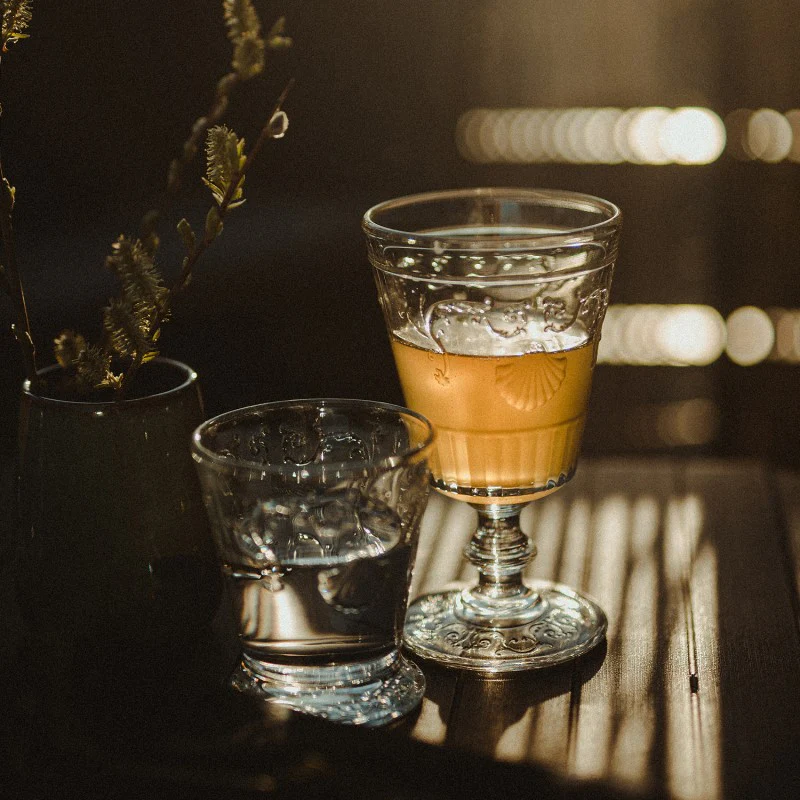 Lot de 6 verres à vin, VERSAILLES La Rochère