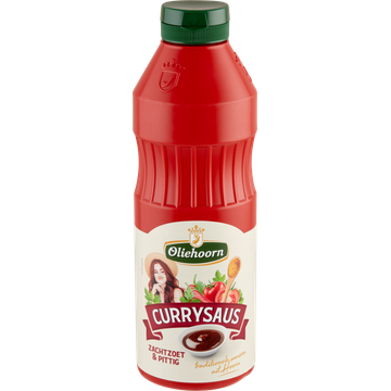 Oliehoorn Currysaus Zachtzoet & Pittig 750 ml