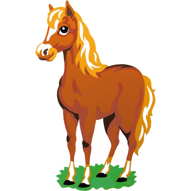 Pferd, Malen nach Zahlen Set