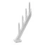 Stor adventslysestake LED 65 cm