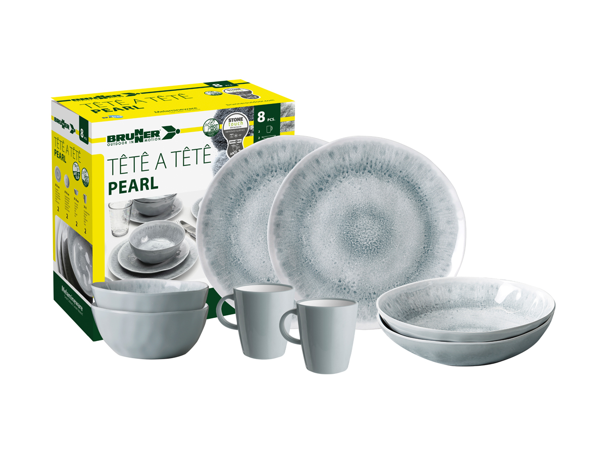 Brunner Tete-A-Tete Pearl 8-delig serviesset