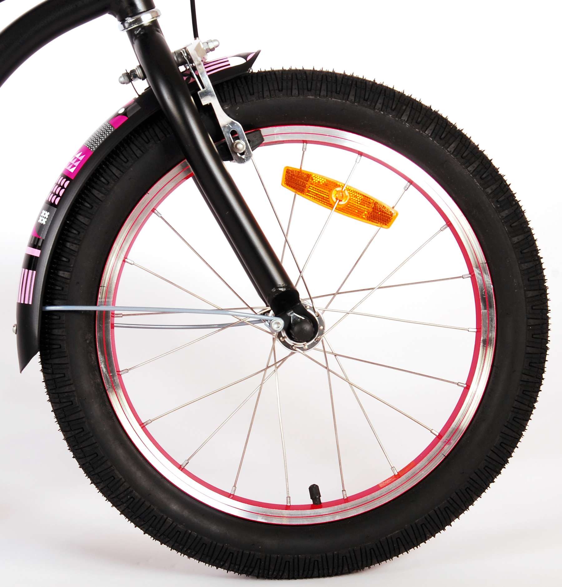 Kinderfahrrad Miracle Cruiser für Mädchen 18 Zoll Kinderrad Schwarz