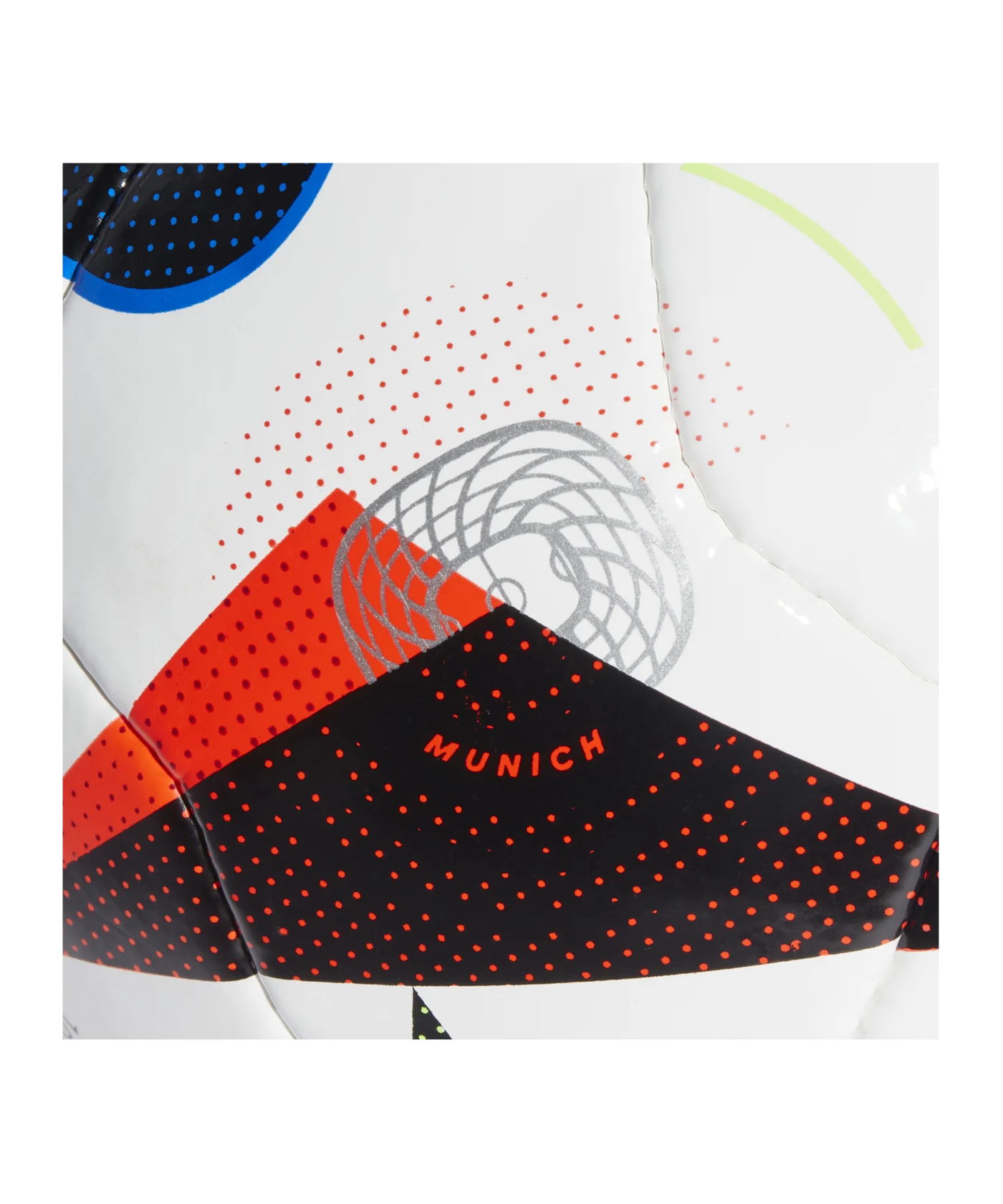 adidas Fussballliebe Pro Sala Futsal Spielball Euro 2024 Weiss Schwarz Blau