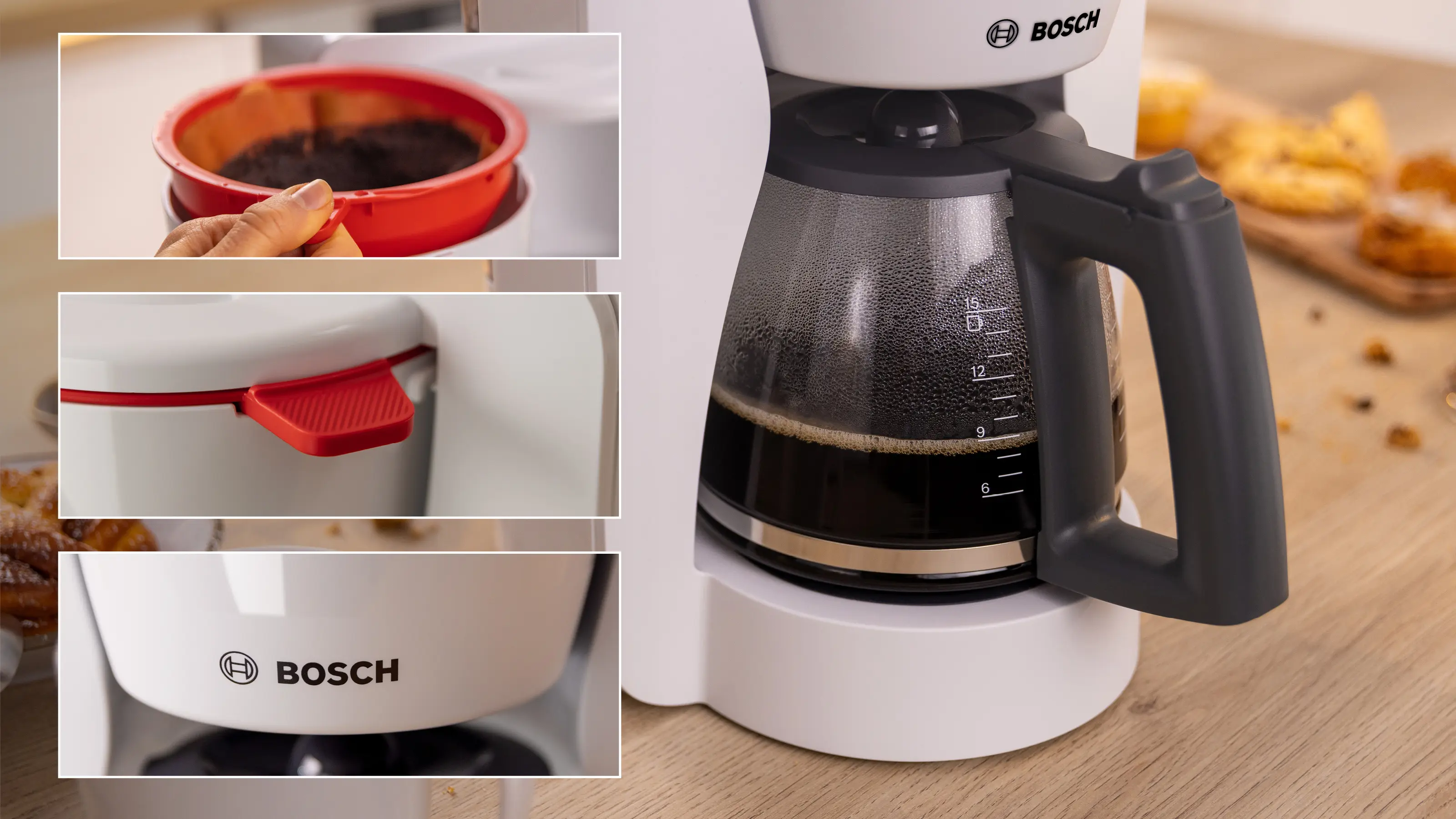 Koffiezetter MyMoment Wit TKA2M111