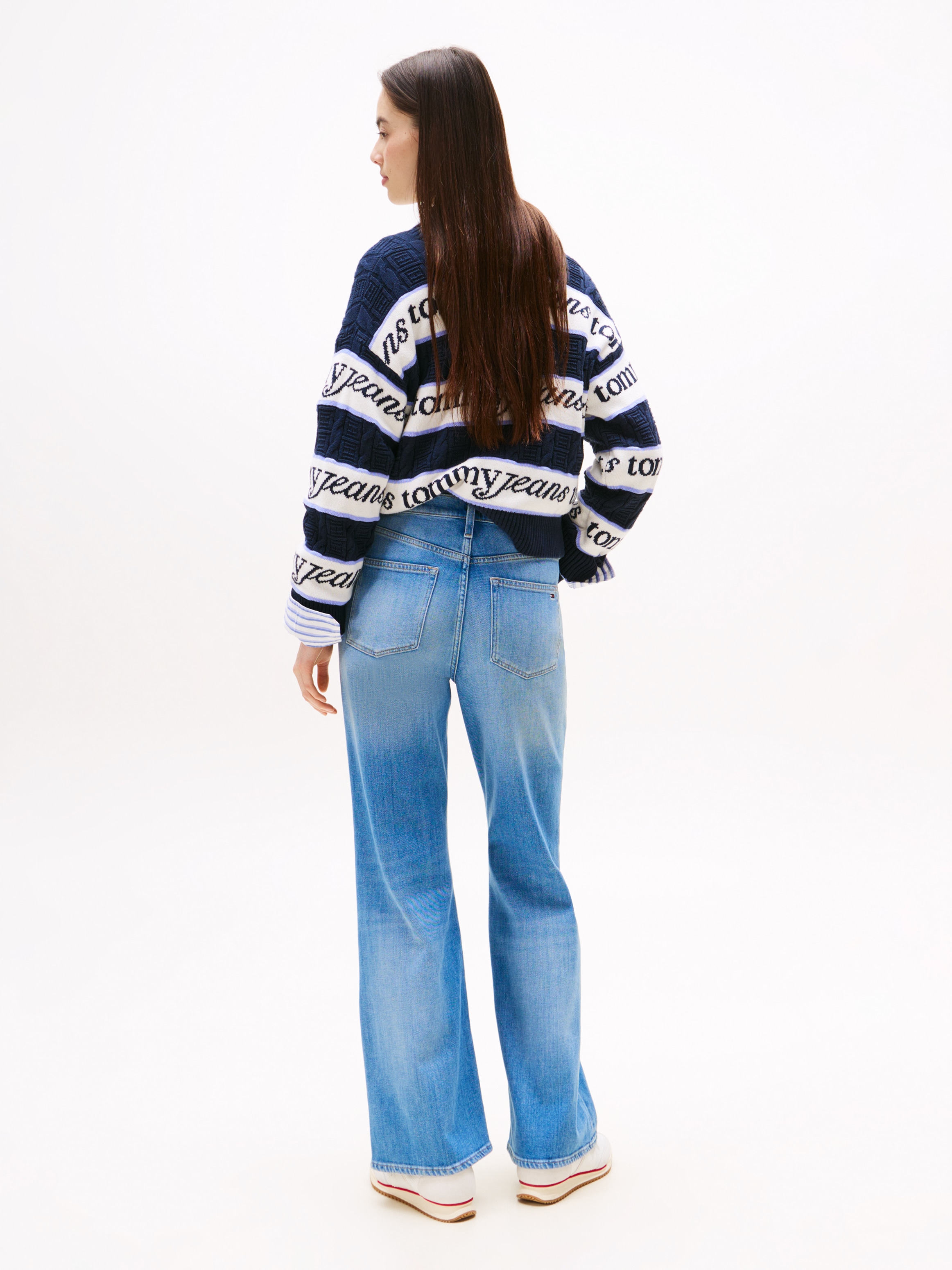 Tommy Jeans Bootcut-Jeans »BELLA HGH FLR DI5133« in ausgestellter Form