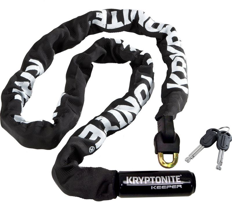 Kryptonite - Keeper 712 - Kettingslot - Zwart - 120 cm - Staal