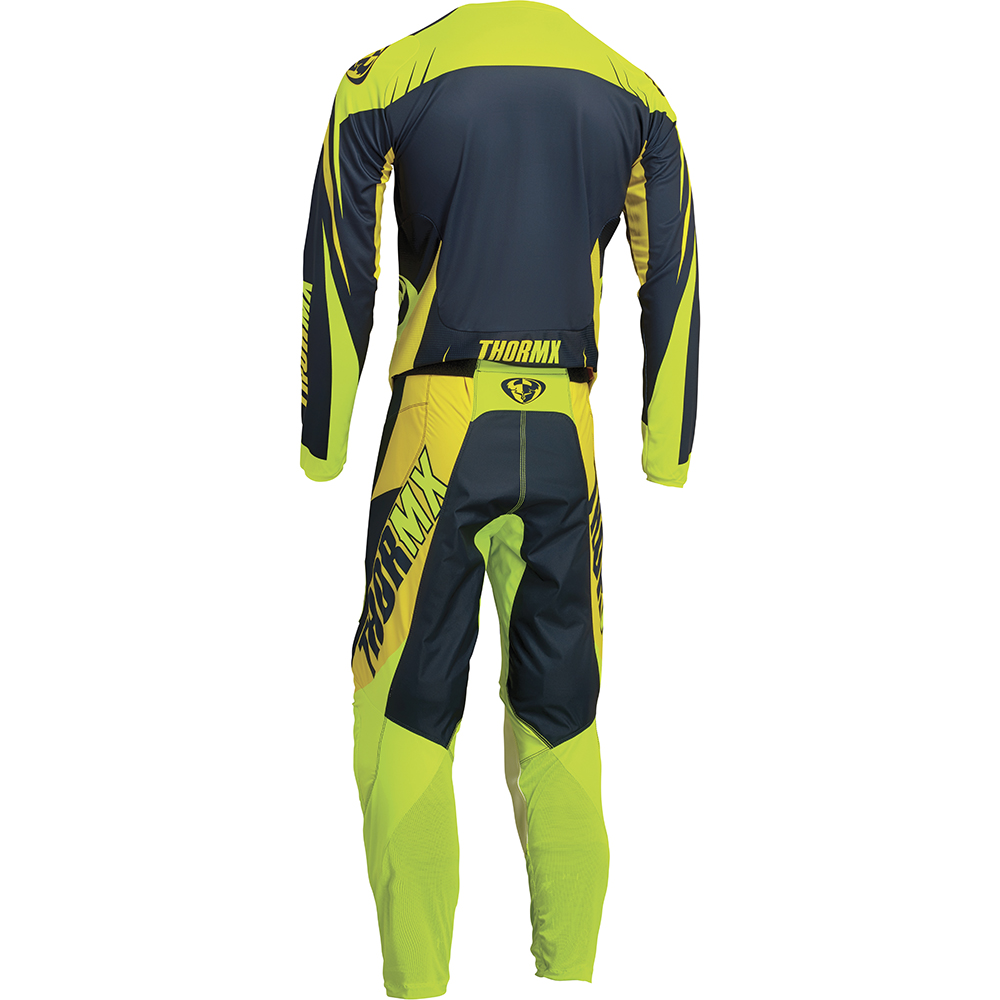 Thor Motocross - Pantalon Pulse 04 LE Navy / Vert / Jaune