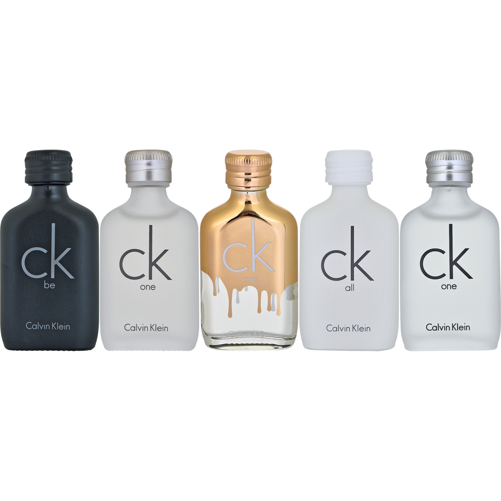 Calvin Klein Unisex Miniset 5 x 10 ml
