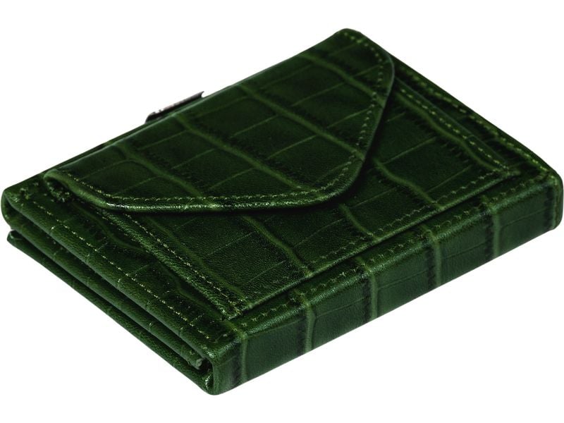 EXENTRI Portemonnaie Multiwallet Caiman Green Brieftasche