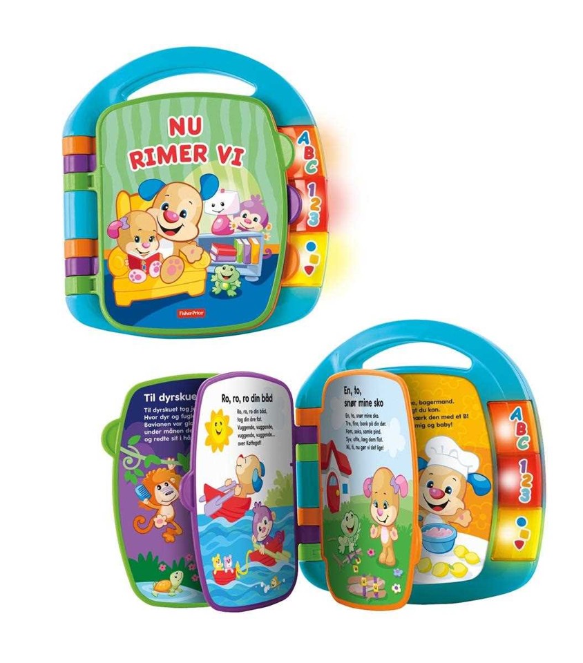 Fisher-Price - Laugh & Learn - Nu Rimer Vi (dansk)