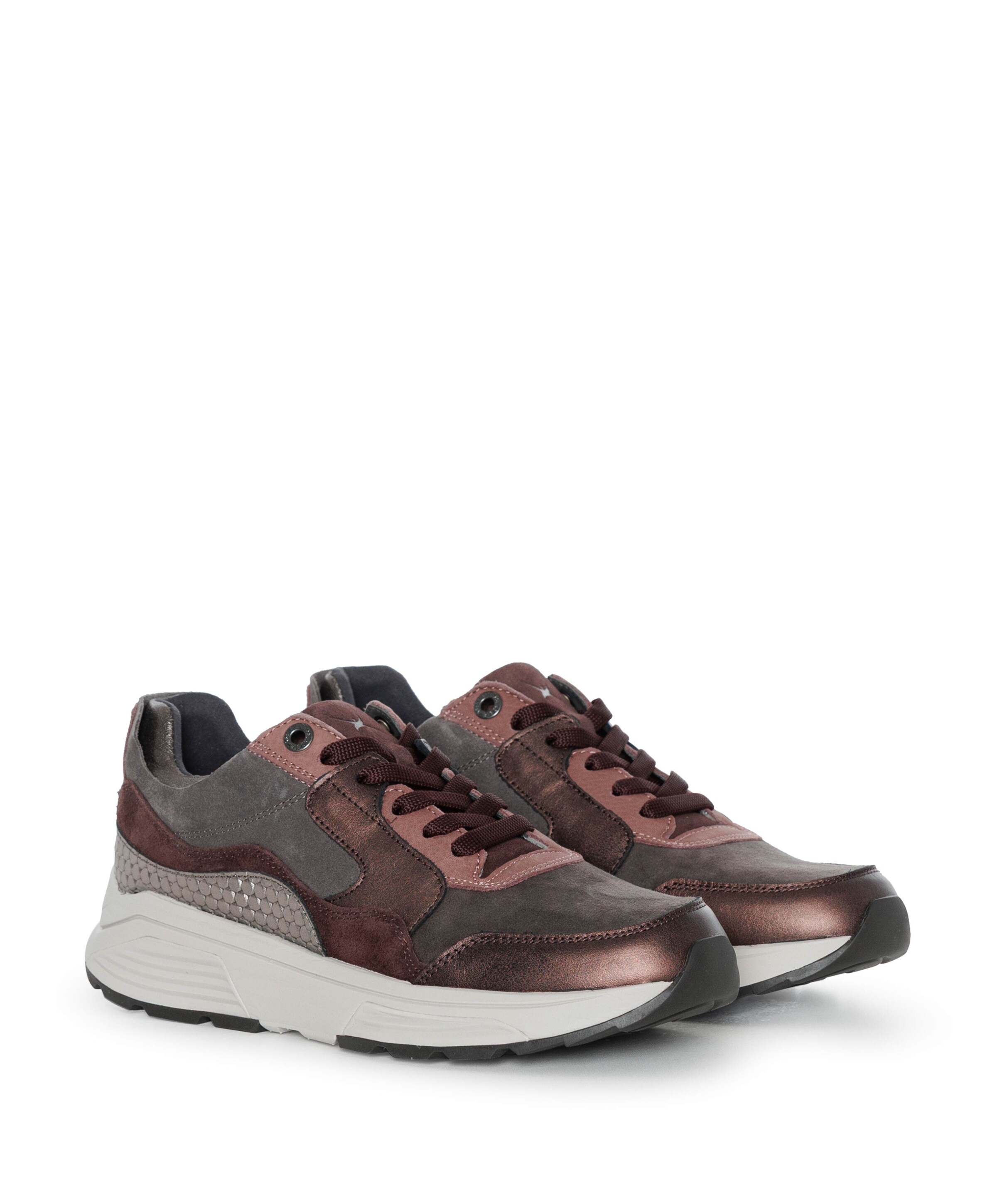 Xsensible Golden Gate Lady dames sneakers bordeaux