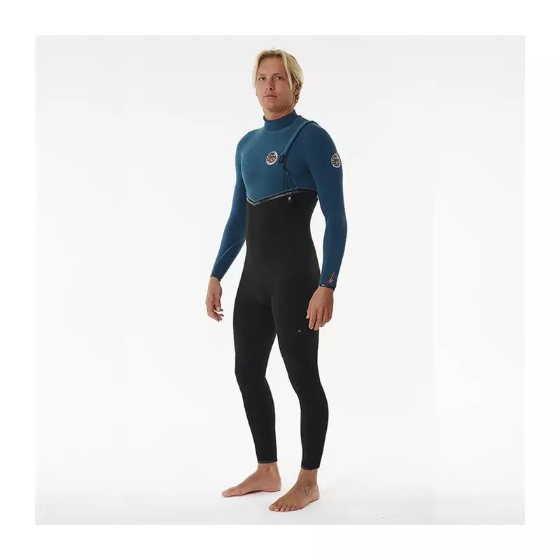 Combinaison intégrale RIPCURL EBomb 3/2 Zip Free Blue Green