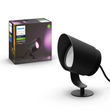 Philips Hue outdoor tuinspot Lily XL zwart