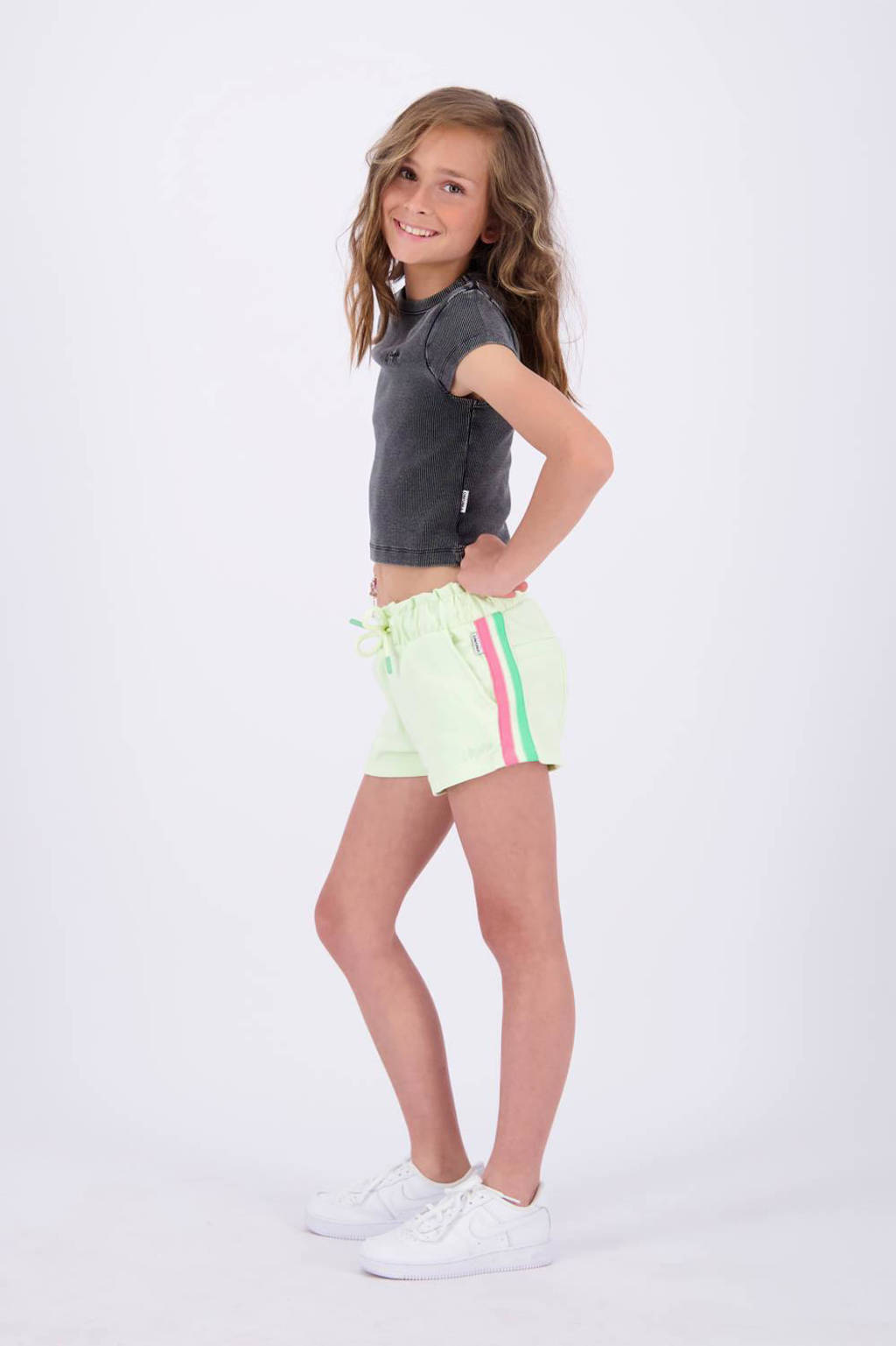 Vingino T-shirt HAMY verwassen zwart