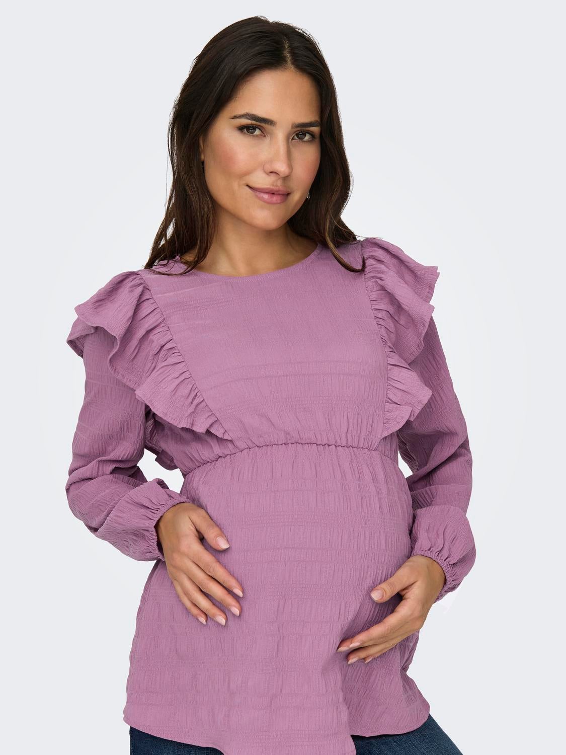 OLMDALLORA Top Rose Brown