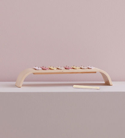 Kids Concept Xylophon - Holz - Rosa/Multi