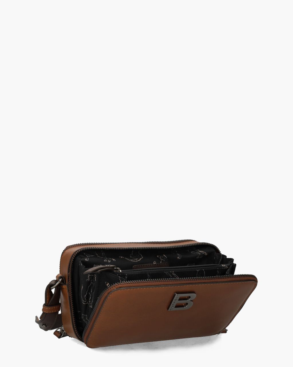 Burkely Modest Meghan Box Bag Cognac Tas
