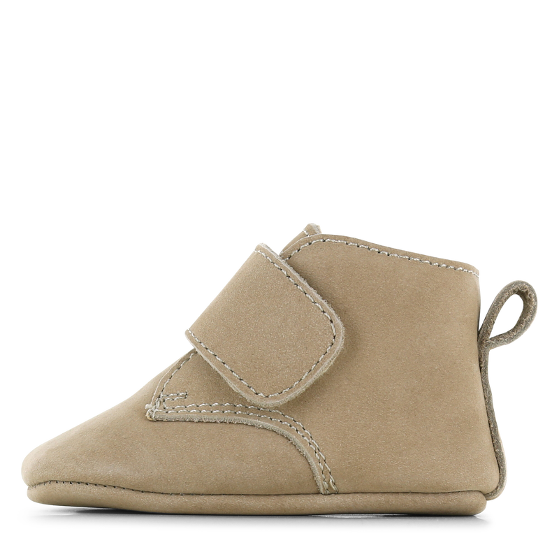 Shoesme Newborn beige Pantoffel Klettband