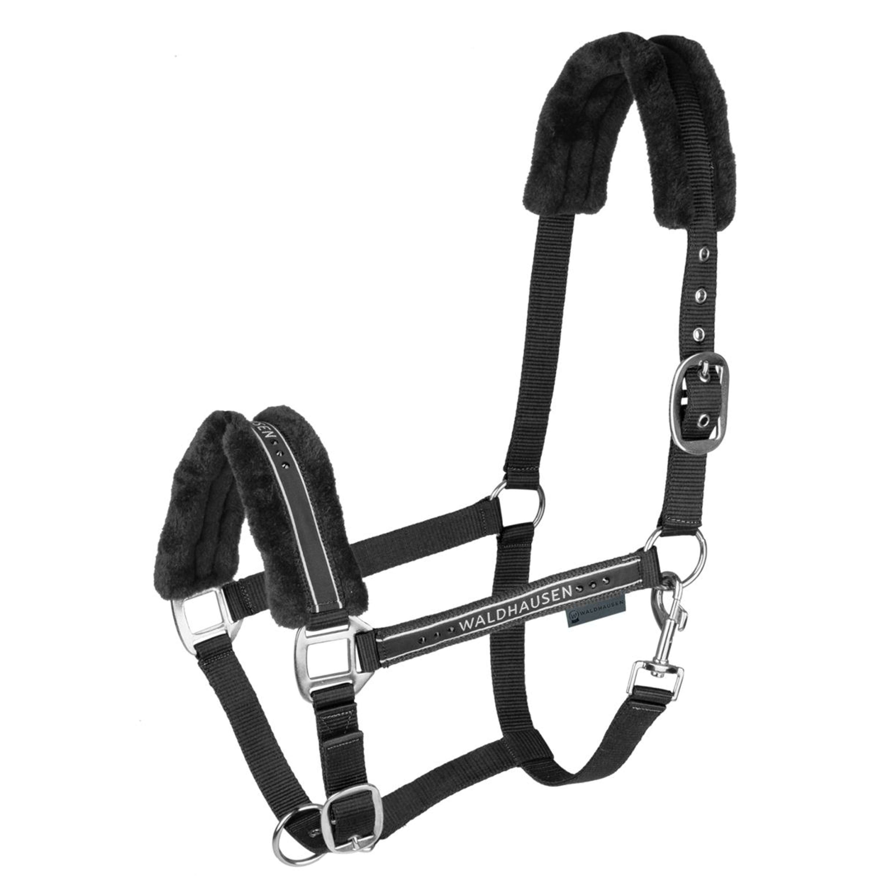 Waldhausen Halster Elegant Zwart/Zwart