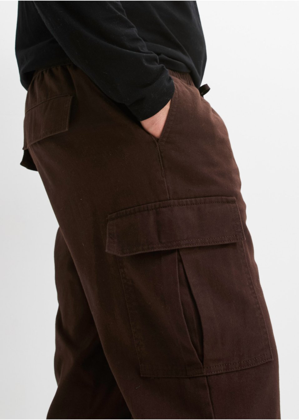 Pantalon thermo Loose Fit avec poches cargo, Straight