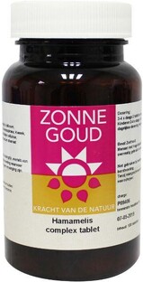 Zonnegoud Hamamelis Complex Tabletten 120TB