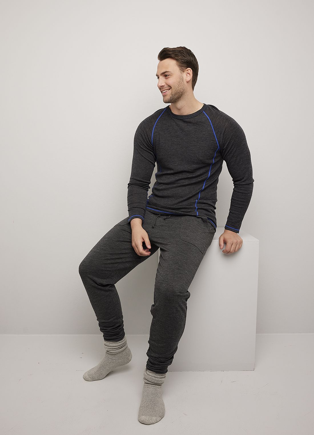 Pegasus joggebukse i ull