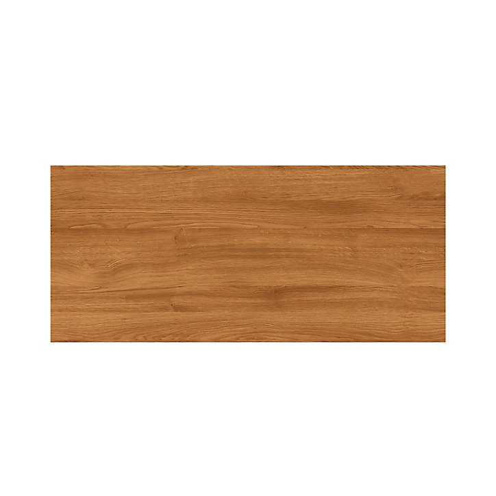 Façade de cuisine hotte / casserolier Chia décor chêne fumé l. 80 cm GoodHome