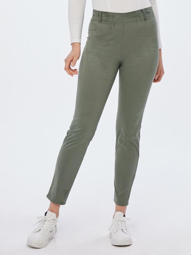 Hose Chloé Velourslederoptik