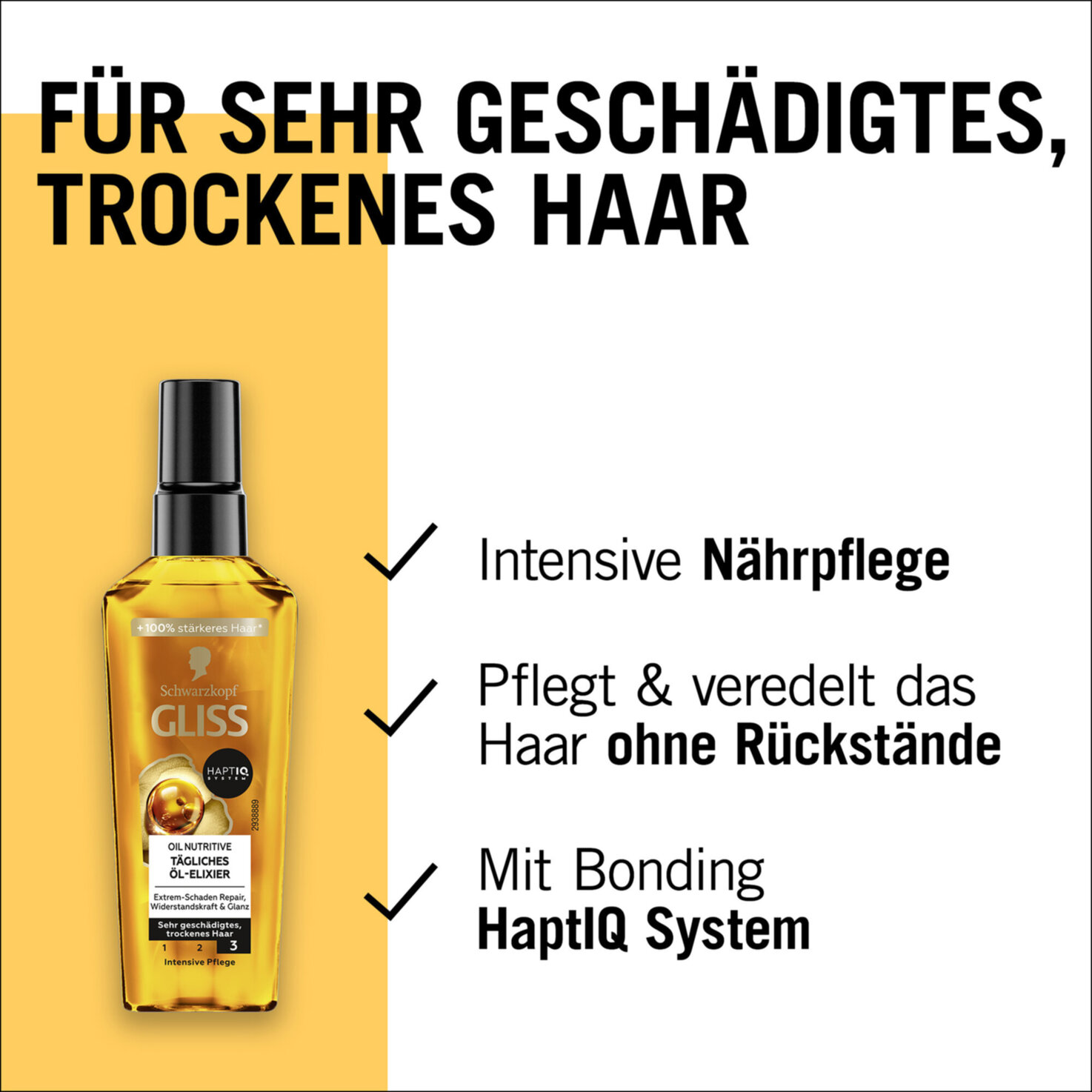 Schwarzkopf Gliss Tägliches Öl-Elixier Oil Nutritive