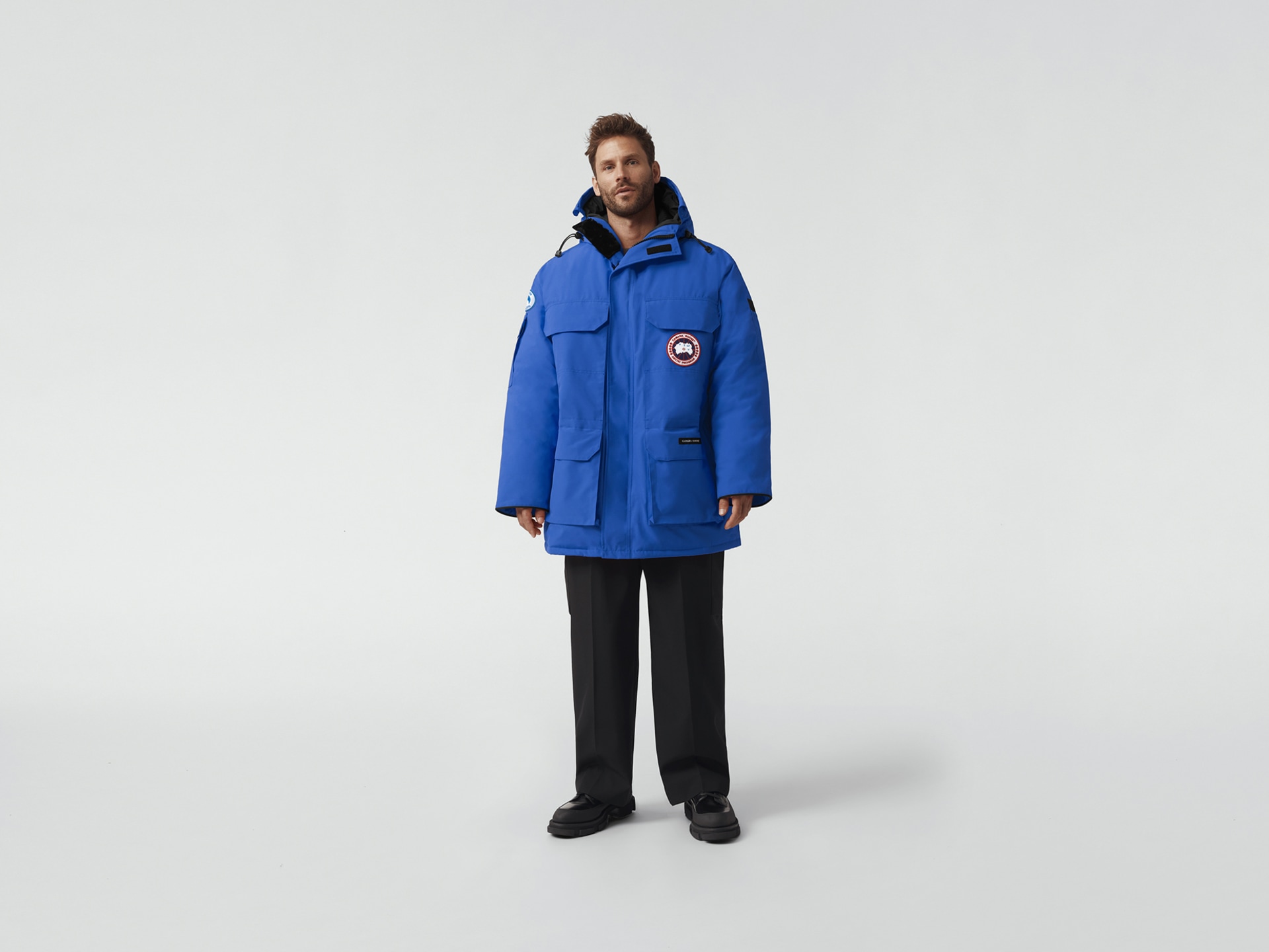 Canada Goose Expedition Parka Men PBI Blue