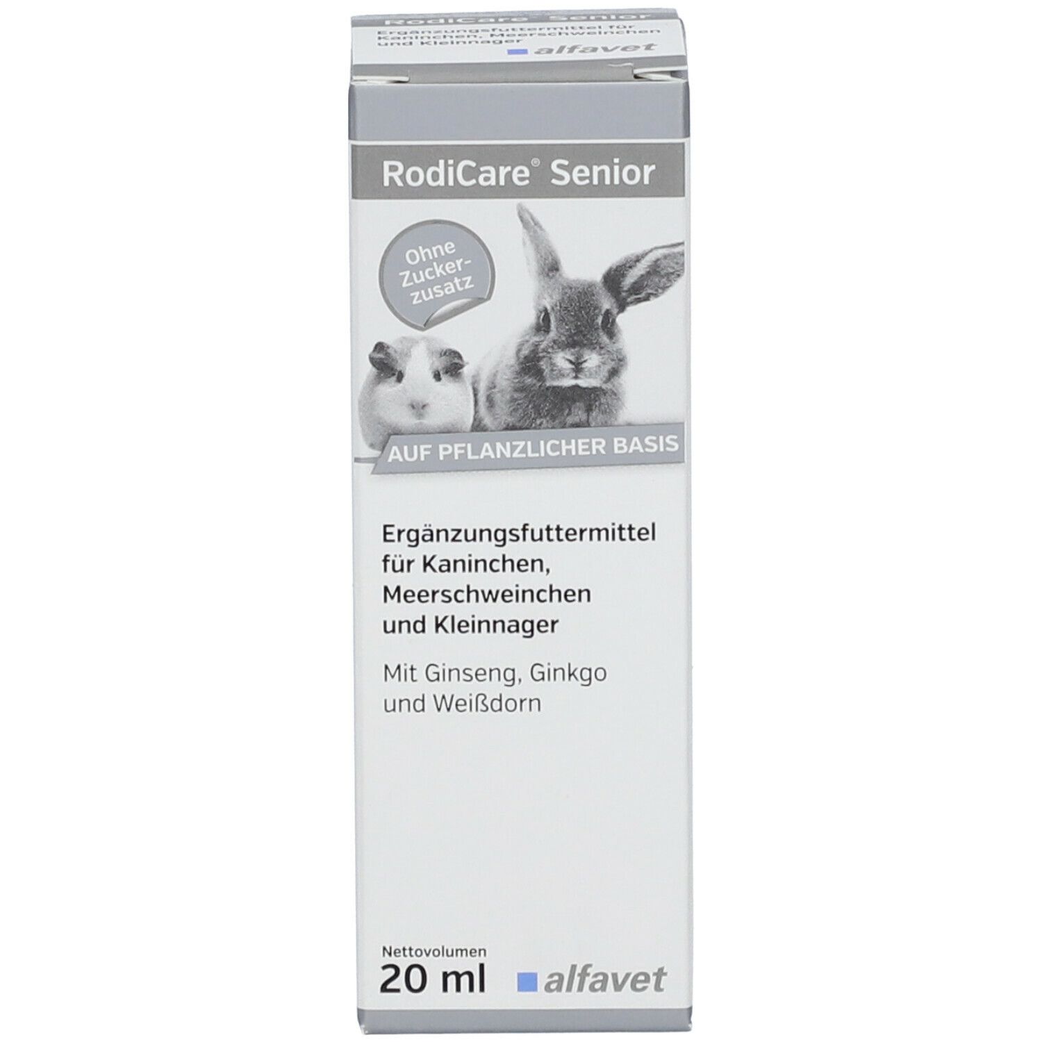 RodiCare® Senior für Kaninchen, Meerschweinchen und Kleinnager