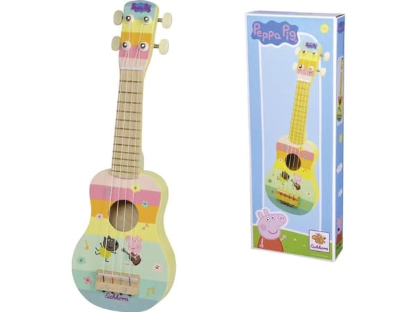 Eichhorn Børneguitar Peppa Pig Holz Ukulele 43cm