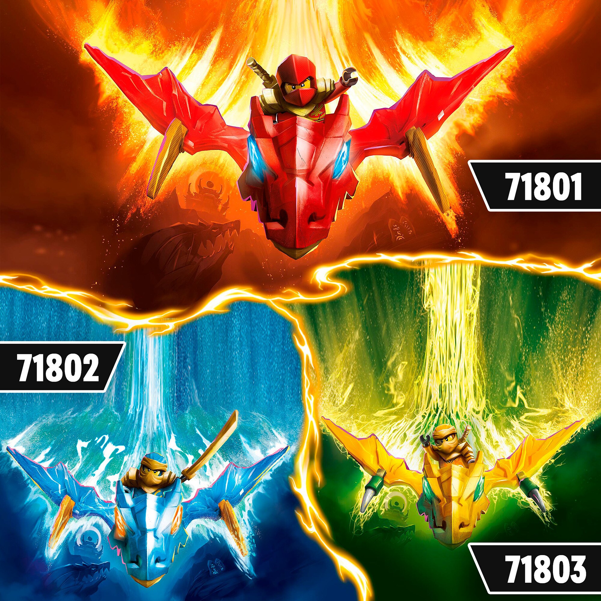 LEGO Konstruktionsspielzeug Ninjago Nyas Drachengleiter